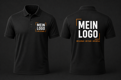 Poloshirt mit Firmenlogo