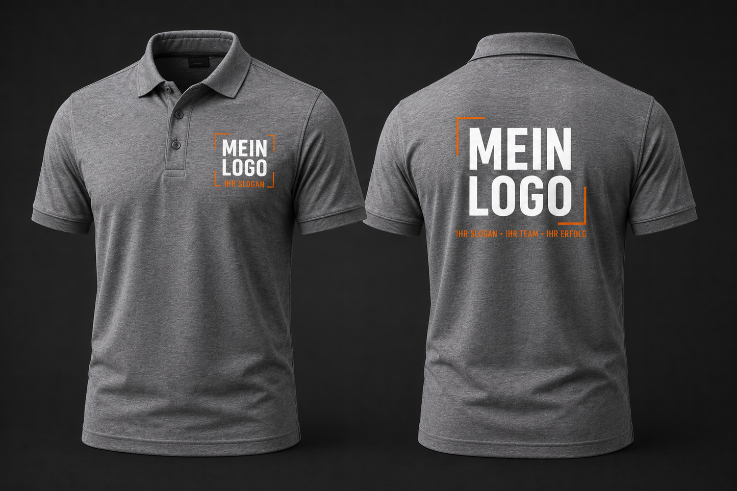 Poloshirt mit Firmenlogo