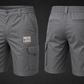 Kurze Hose mit Firmenlogo