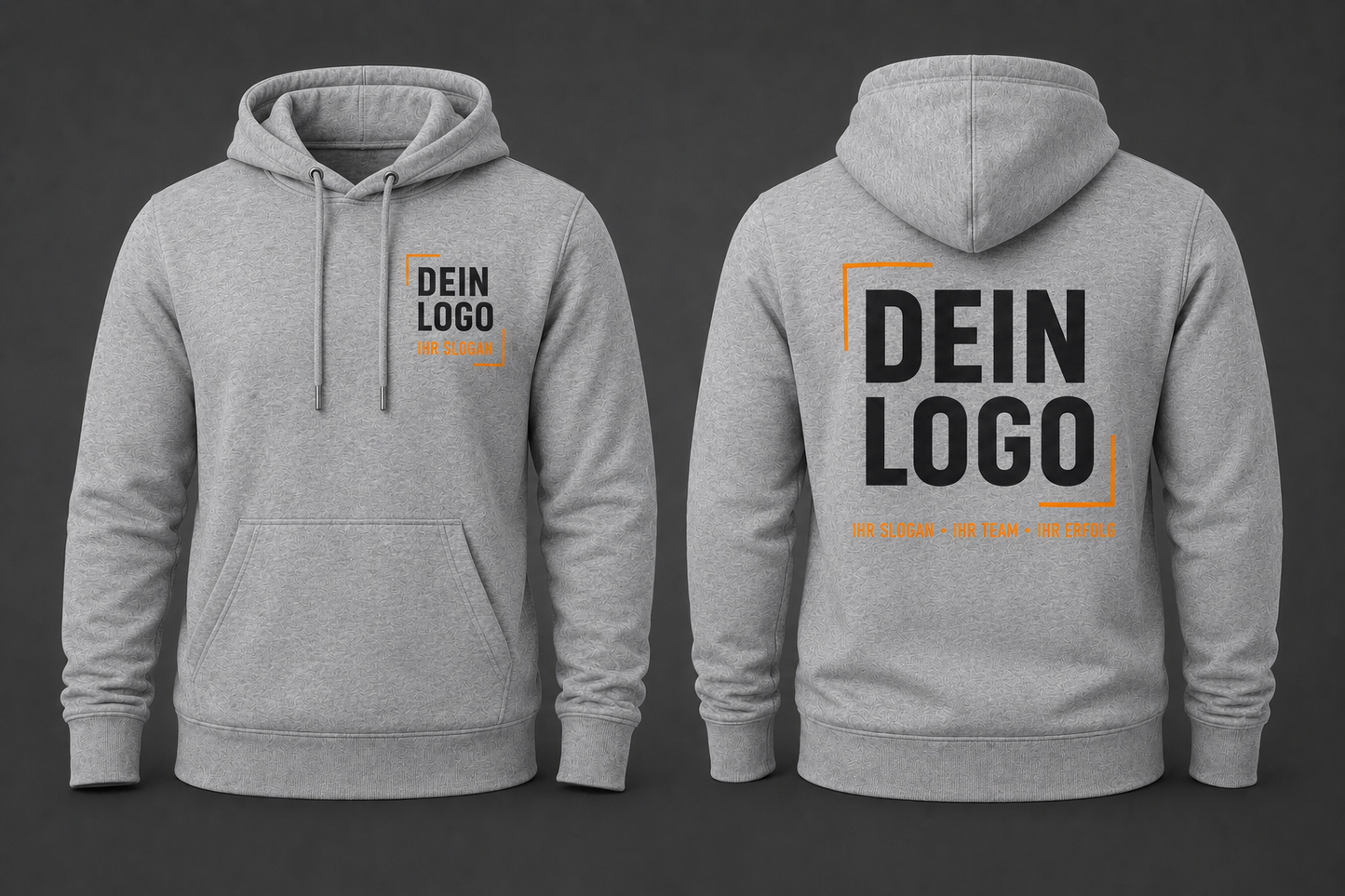 Hoodie mit Firmenlogo