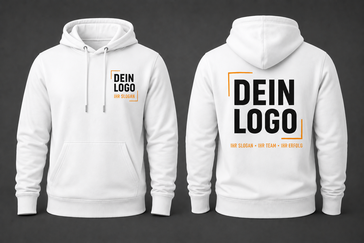 Hoodie mit Firmenlogo